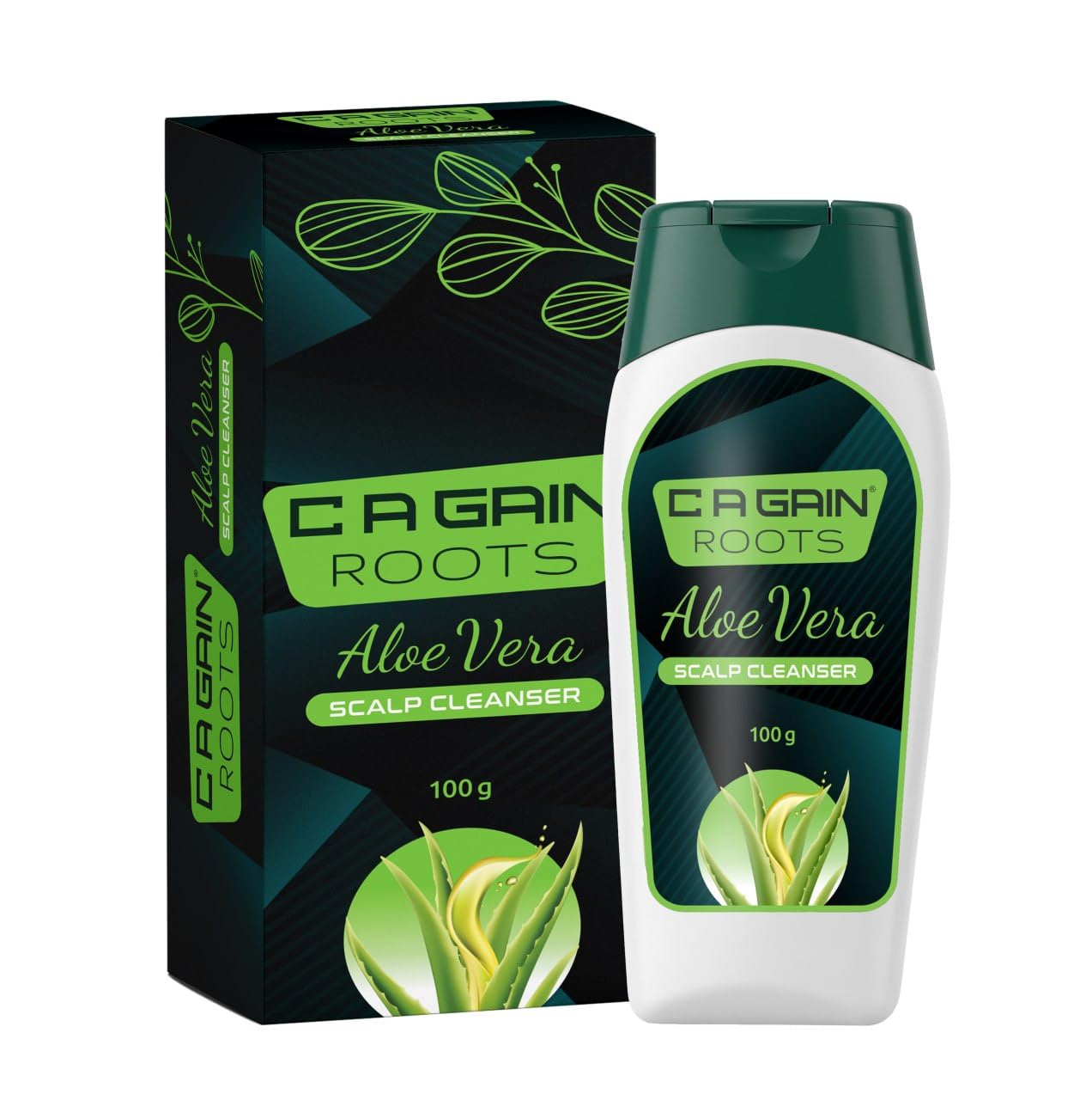 C A Gain Roots Aloe Vera Scalp Cleanser